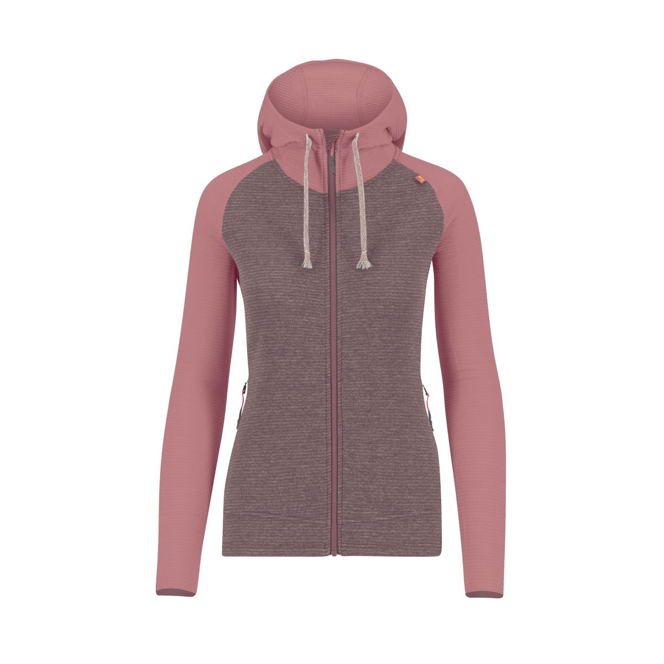 KARPOS W Camoscio Full Zip Hoodie, Huckleberry/Deco Rose velikost: S