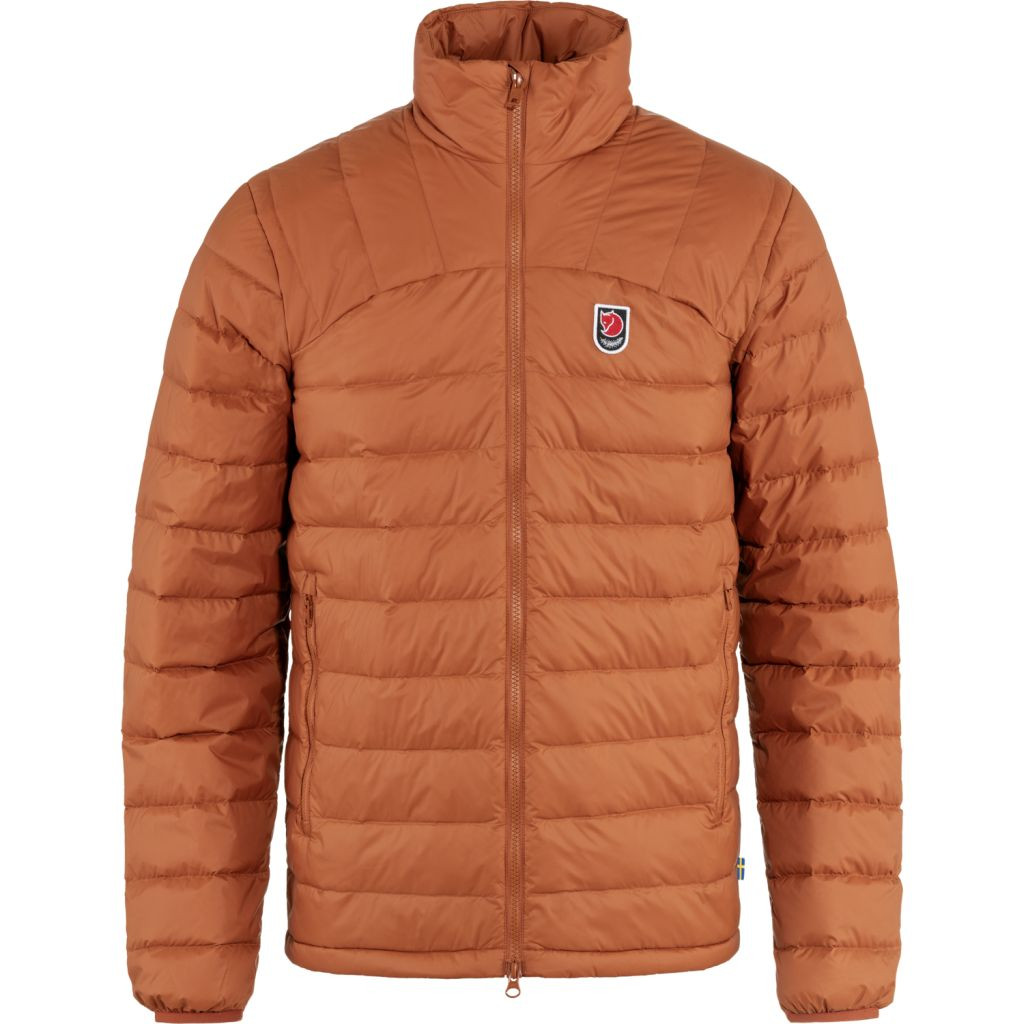 FJÄLLRÄVEN Expedition Pack Down Jacket M, Terracotta Brown (vzorek) velikost: M