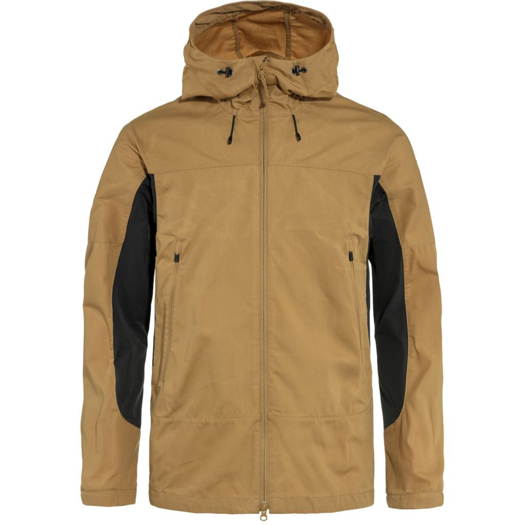 FJÄLLRÄVEN Abisko Lite Trekking Jacket M, Buckwheat Brown-Dark Grey (vzorek) velikost: M