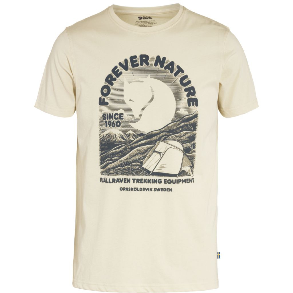 FJÄLLRÄVEN Fjällräven Equipment T-shirt M, Chalk White (vzorek) velikost: M