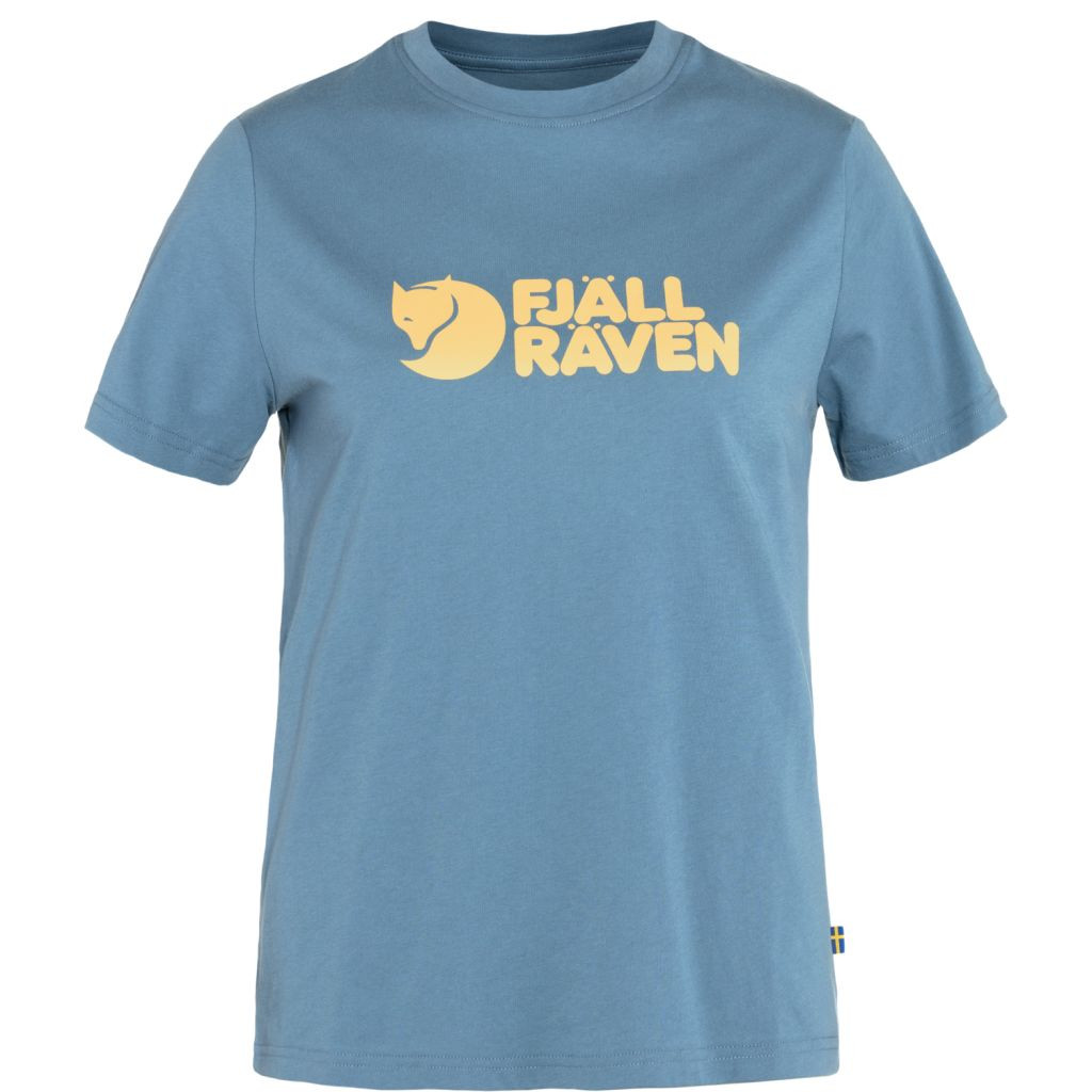 FJÄLLRÄVEN Fjällräven Logo Tee W, Dawn Blue (vzorek) velikost: S