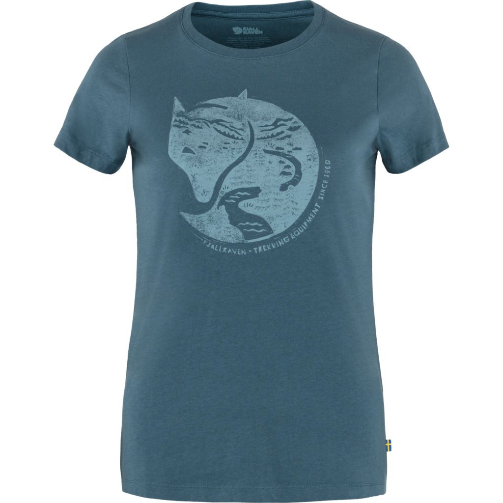 FJÄLLRÄVEN Arctic Fox T-shirt W, Indigo Blue (vzorek) velikost: S