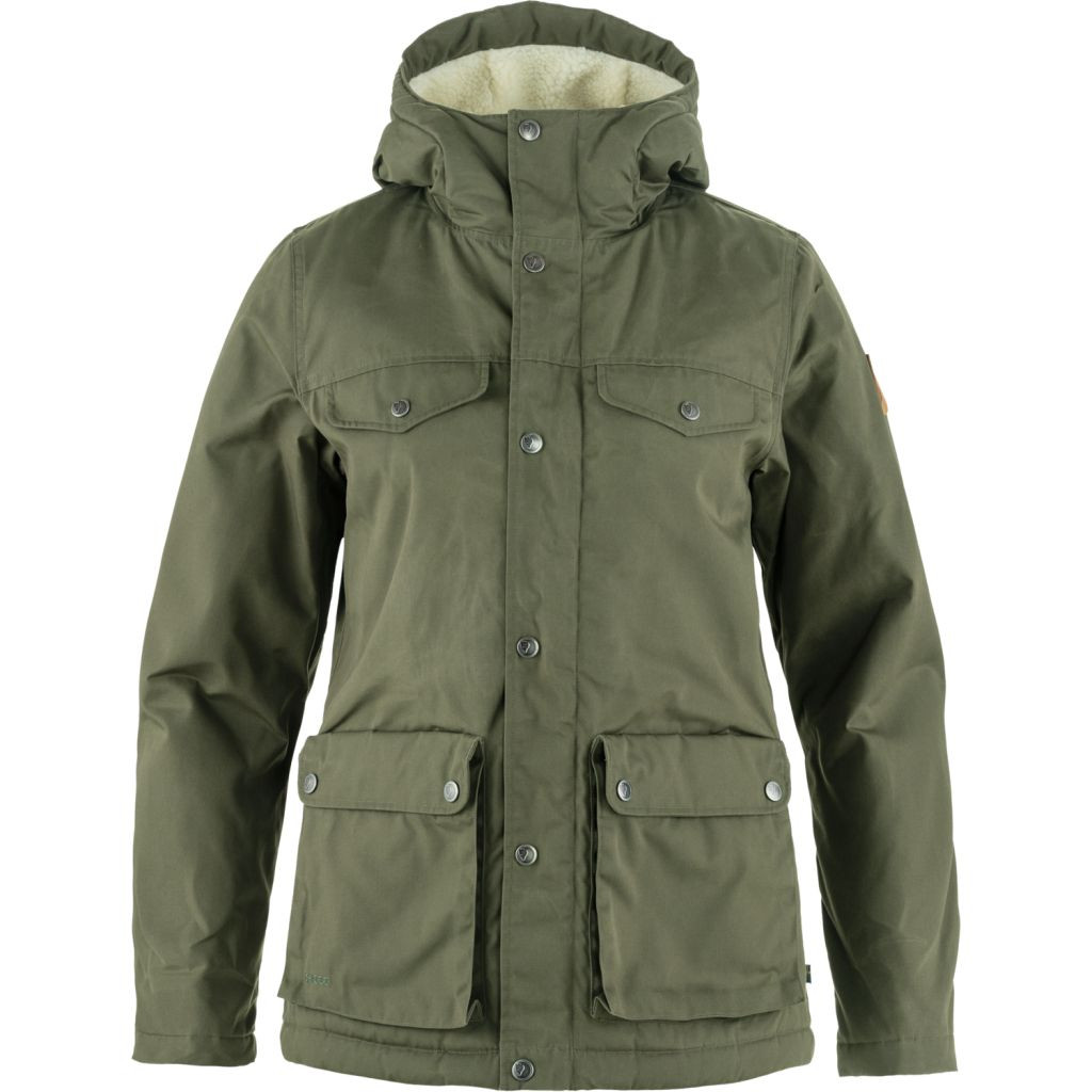 FJÄLLRÄVEN Greenland Winter Jacket W, Laurel Green (vzorek) velikost: S