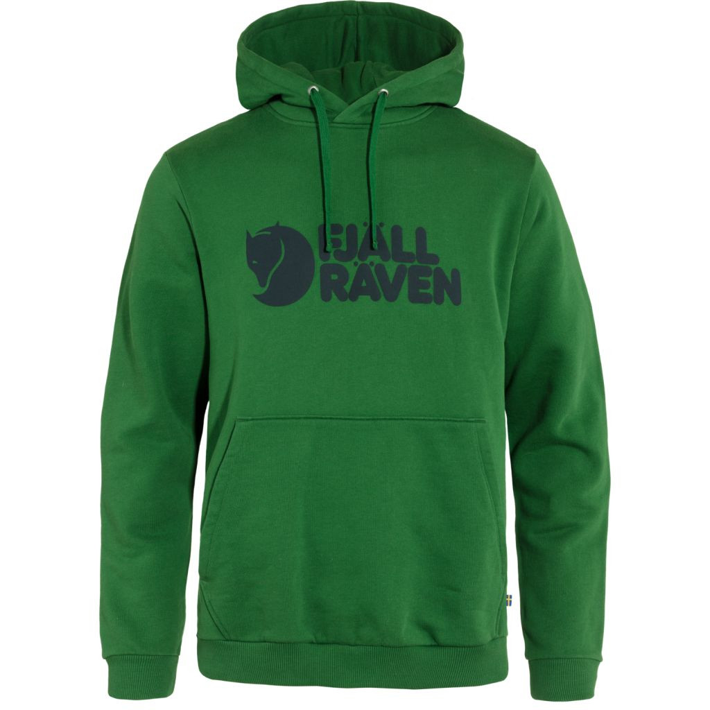 FJÄLLRÄVEN Fjällräven Logo Hoodie M, Palm Green (vzorek) velikost: M