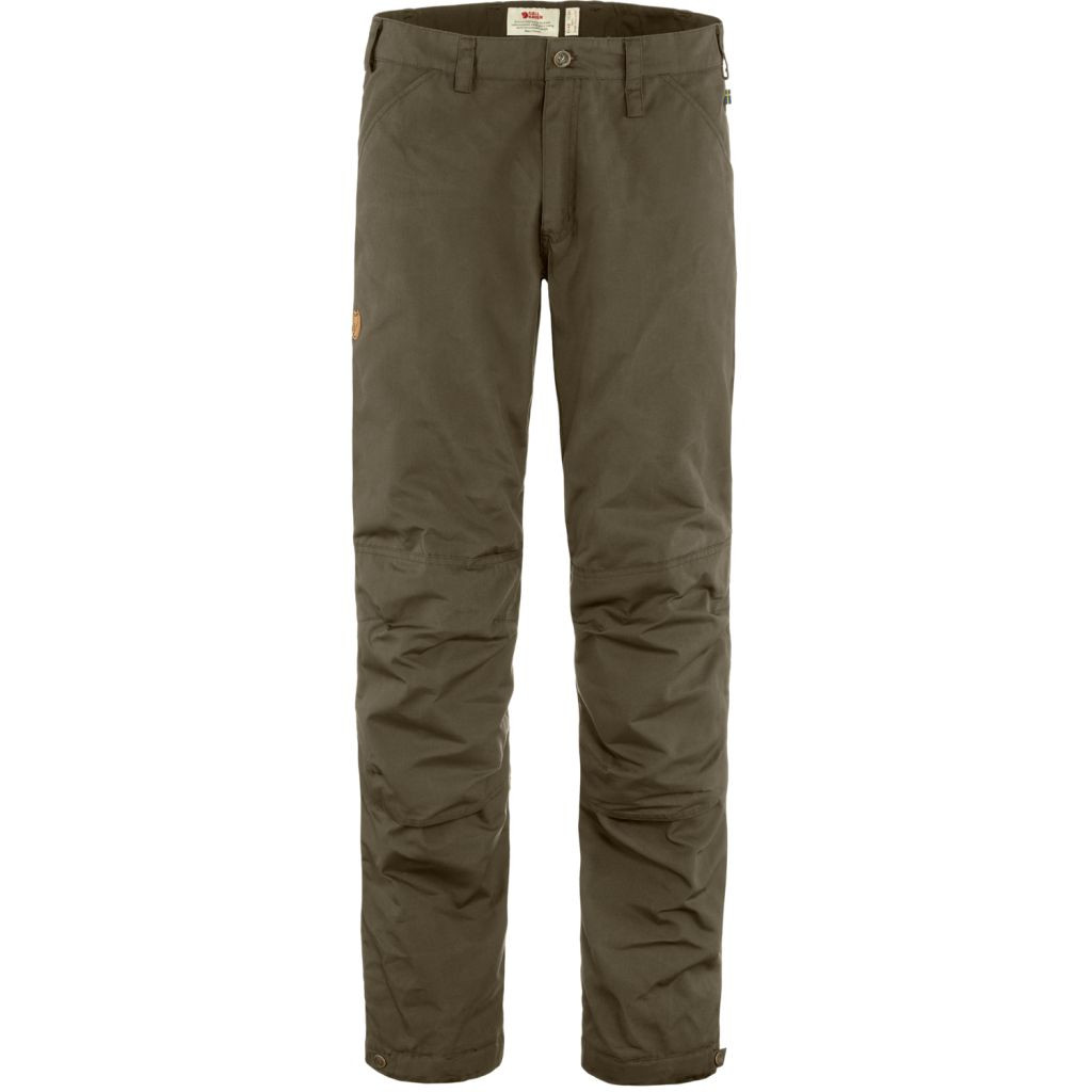 FJÄLLRÄVEN Greenland Trail Trousers M, Dark Olive (vzorek) velikost: 48