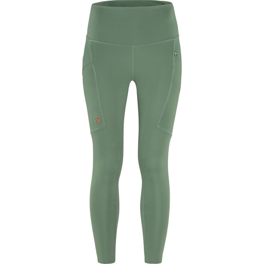 FJÄLLRÄVEN Abisko Tights W, Patina Green (vzorek) velikost: S