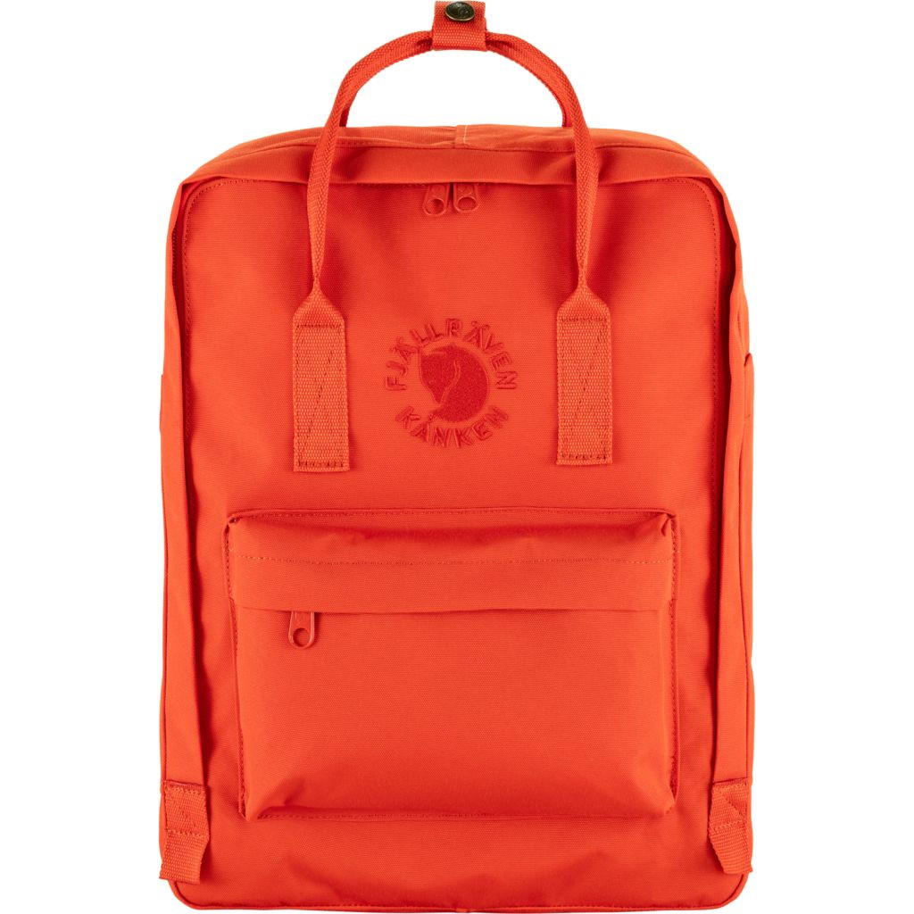 FJÄLLRÄVEN Re-Kånken, Flame Orange (vzorek)