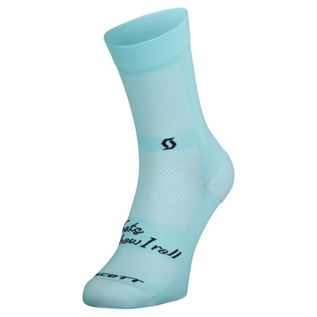 SCOTT Sock Trail Contessa Signature Crew, Topaz Green (vzorek) velikost: EU 42 - 44