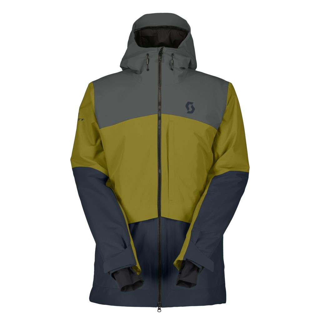 SCOTT Jacket M'S Ultimate Dryo Ripstop, Shadow Grey/Meadow Green (vzorek) velikost: M