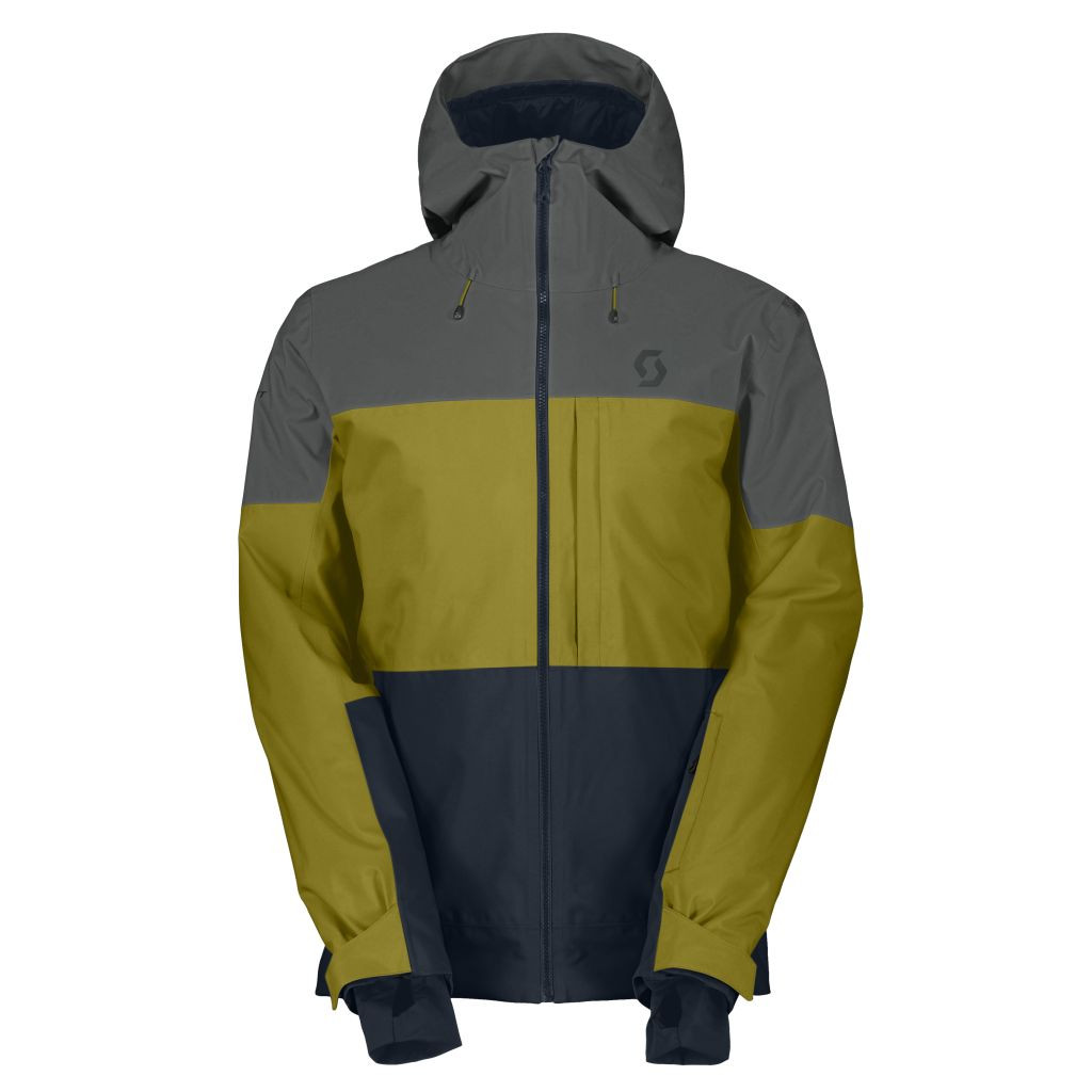 SCOTT Jacket M'S Ultimate Dryo 10, Shadow Grey/Meadow Green (vzorek) velikost: M
