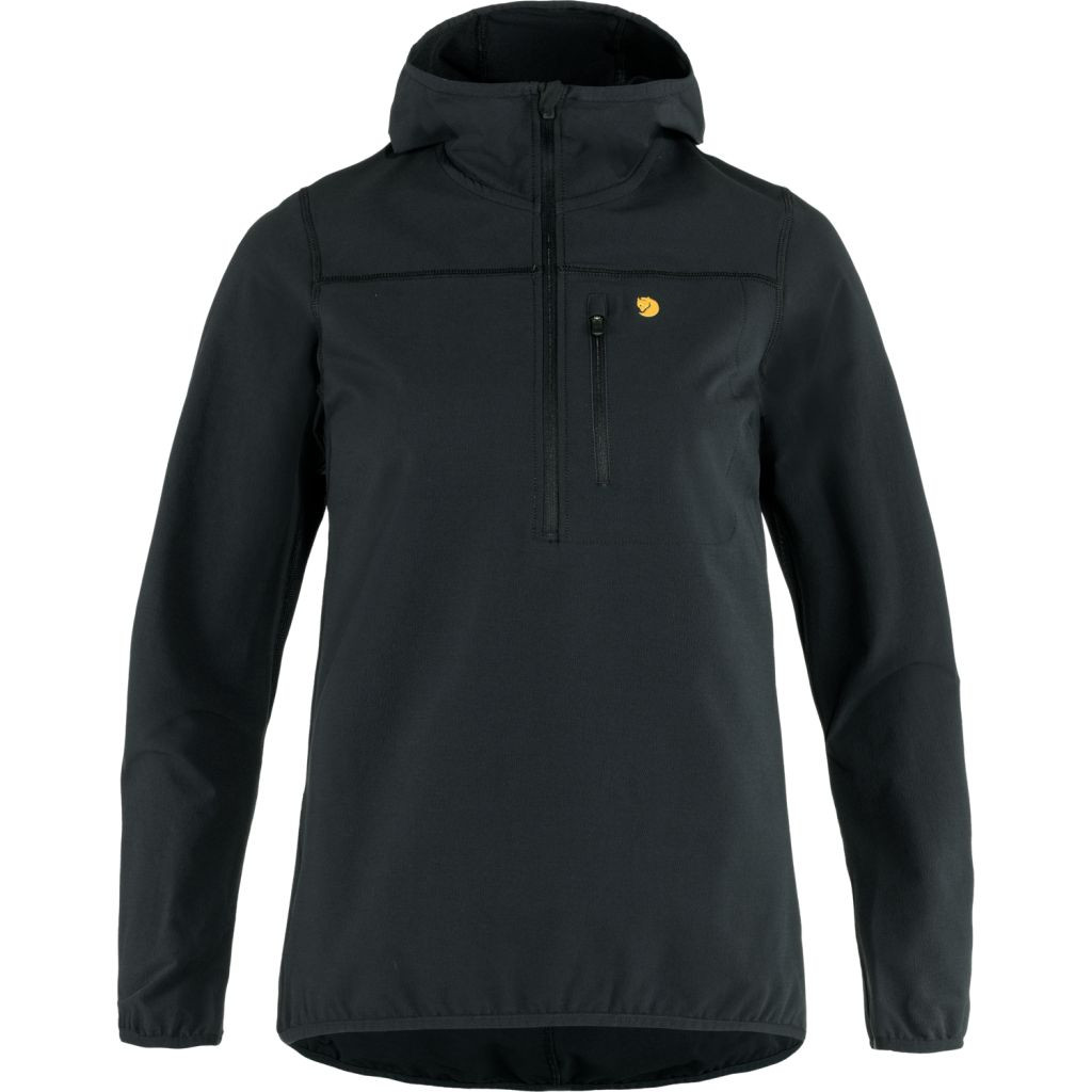 FJÄLLRÄVEN Bergtagen Stretch Half-Zip W, Black (vzorek) velikost: S