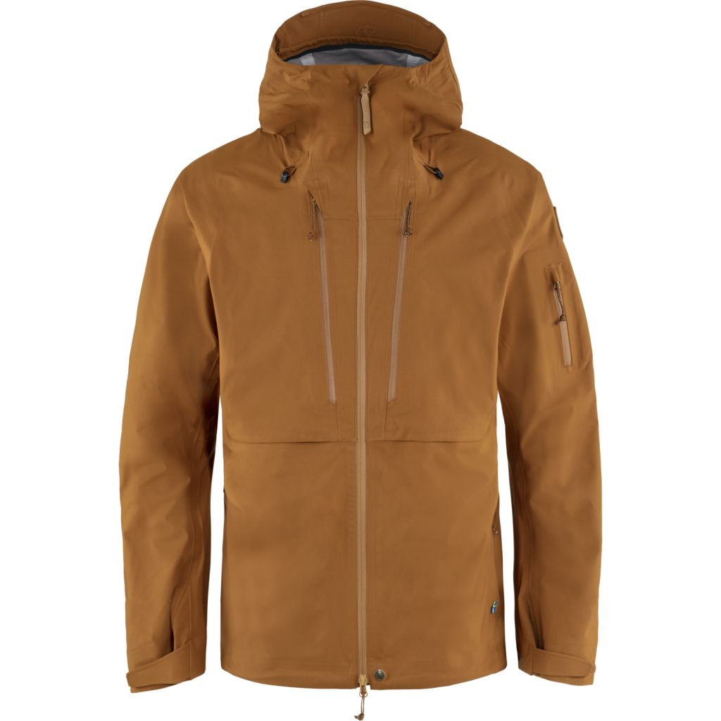 FJÄLLRÄVEN Keb Eco-Shell Jacket M, Chestnut (vzorek) velikost: L