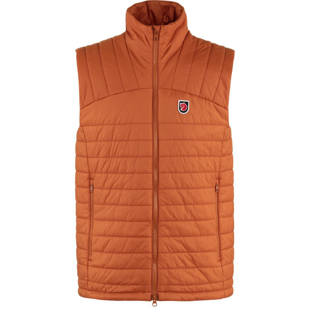 FJÄLLRÄVEN Expedition X-Lätt Vest M, Terracotta Brown (vzorek) velikost: L