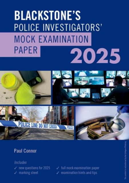 Blackstones Police Investigators Mock Exam 2025 -  (Connor Paul)(Paperback / softback)