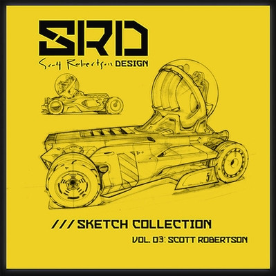 Srd Sketch Collection Vol. 03 -  (Robertson Scott)(Pevná vazba)