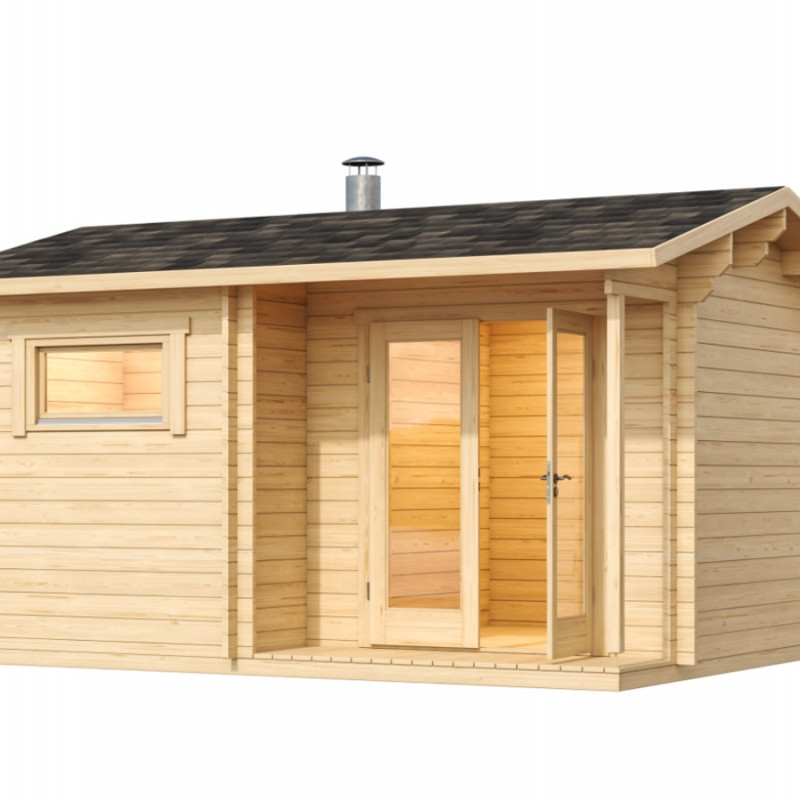 Tuindeco Sauna house Juuka 70mm