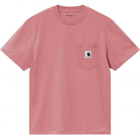 Triko Carhartt Wip Pocket S/S Wms - Růžová - L