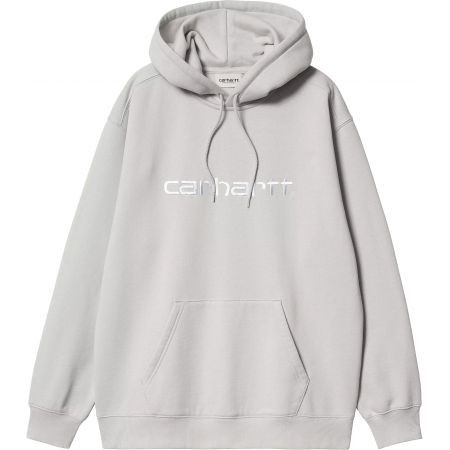 Mikina Carhartt Wip Hooded Sweatshirt Wm - Šedá - L