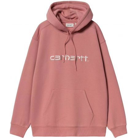 Mikina Carhartt Wip Hooded Sweatshirt Wm - Růžová - L