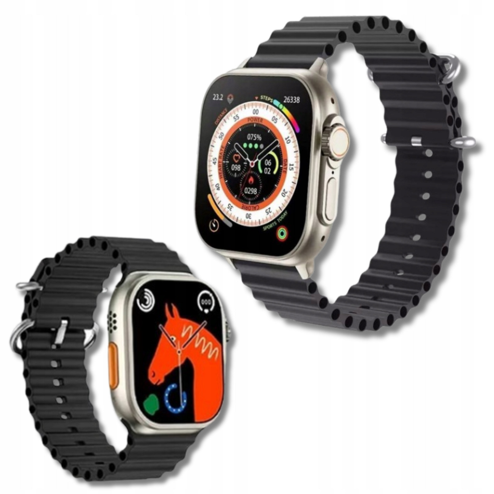 Chytré Hodinky 4G Bluetooth 5.0 1,96 Cala V jazyce Pl NanoSim Multifunkční