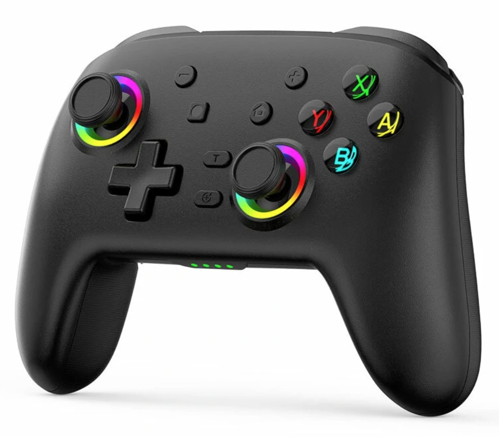 Bezdrátový Bluetooth herní ovladač Gamepad Pc a Nintendo Switch