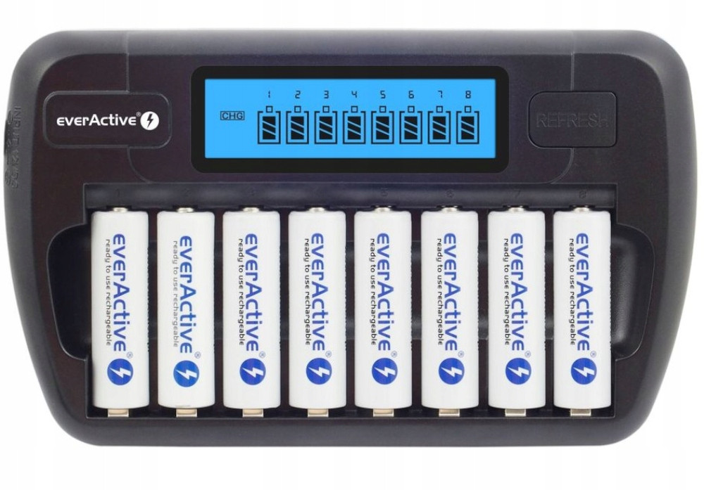 BALEAVLAD0011 Everactive Aaa/aa 8 Procesorová Nabíječka Plně