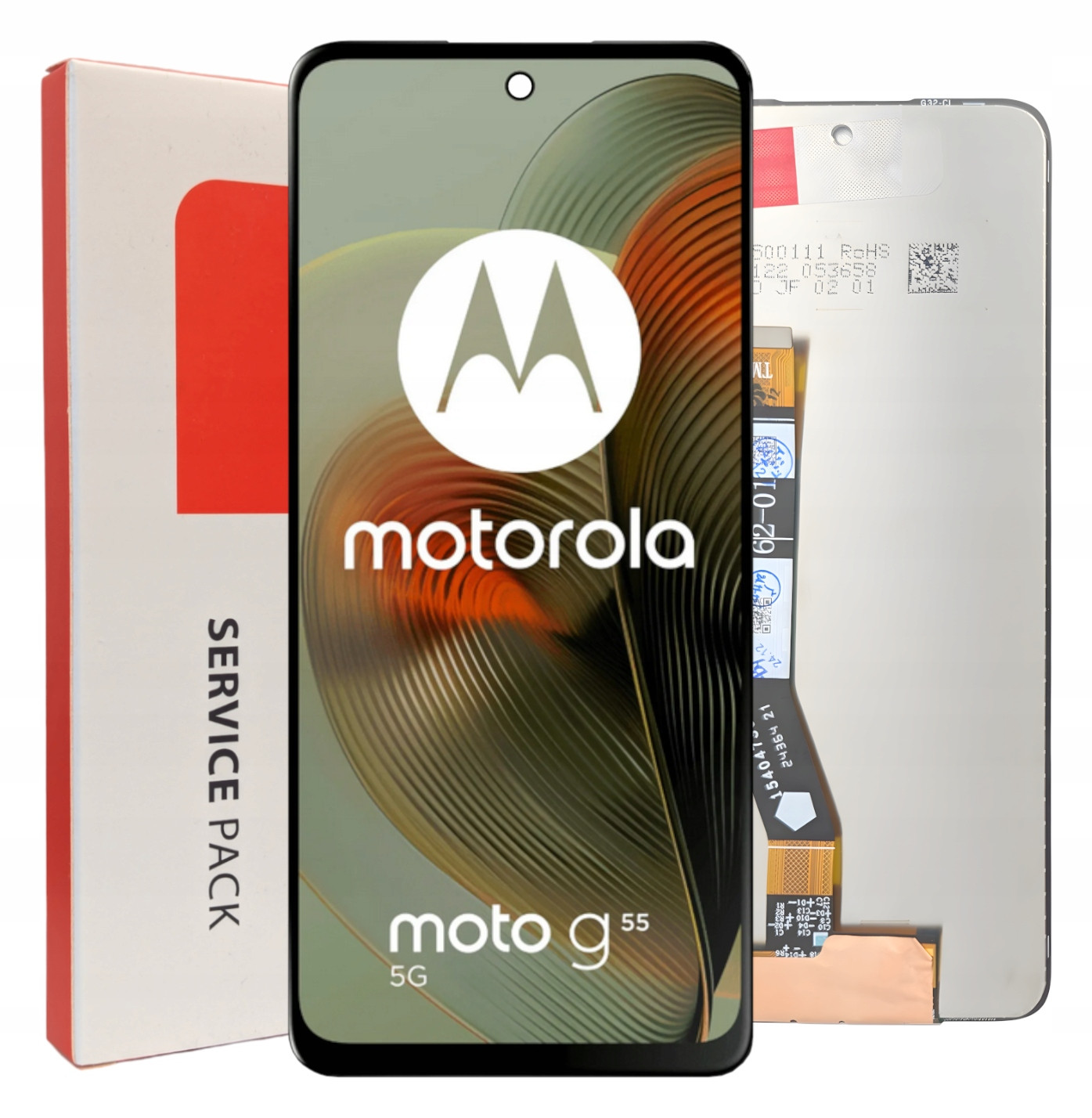 Originál Displej LCD Displej Rychlý Dotyk Pro Telefon Motorola Moto G55
