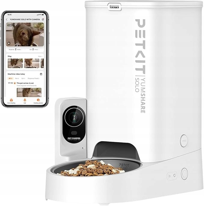 Podavač krmiva PetKit Yumshare Solo Smart Pet Feeder Camera