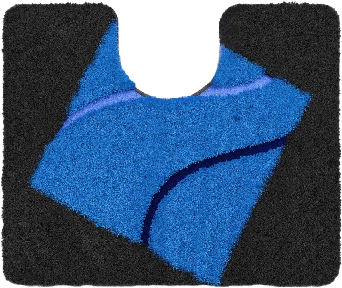 BATEX NIMA - Koupelnová předložka modrá Rozměr: 50x60 cm s výřezem pro WC