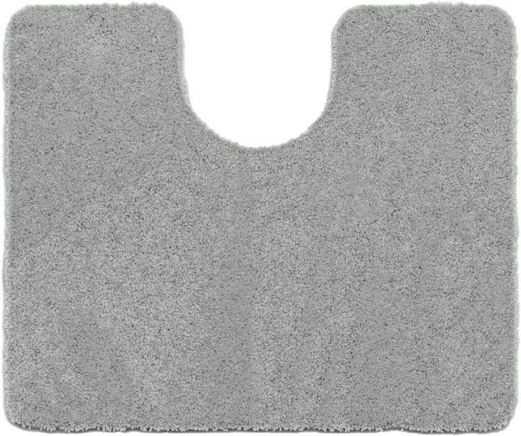 BATEX LANA - Koupelnová předložka šedá Rozměr: 50x60 cm s výřezem pro WC
