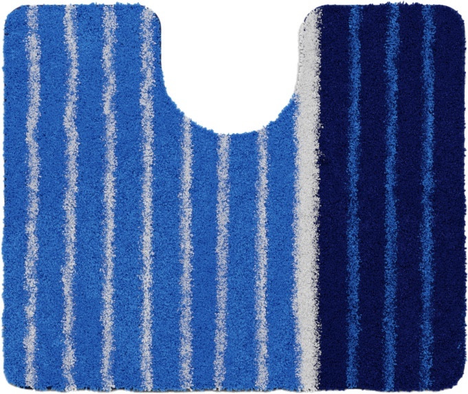 BATEX TANDEA - Koupelnová předložka modrá Rozměr: 50x60 cm s výřezem pro WC