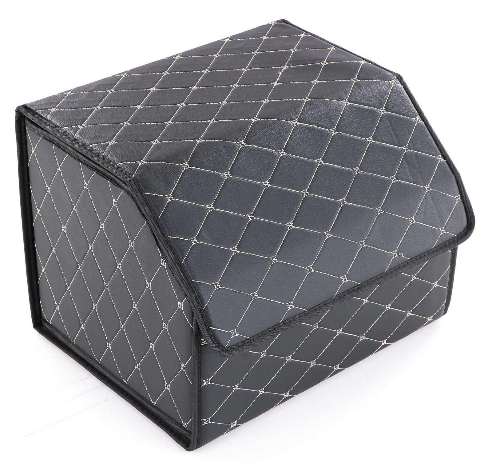 Organizér do kufru auta CAR COMPACT ELEGANT M, 1 přihrádka, skládací, s víkem SIXTOL