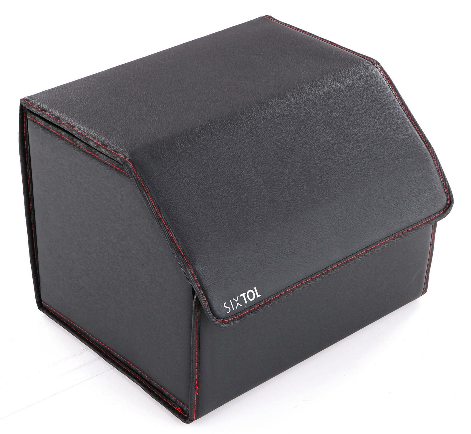 Organizér do kufru auta CAR COMPACT LEATHER M, 1 přihrádka, skládací, s víkem SIXTOL