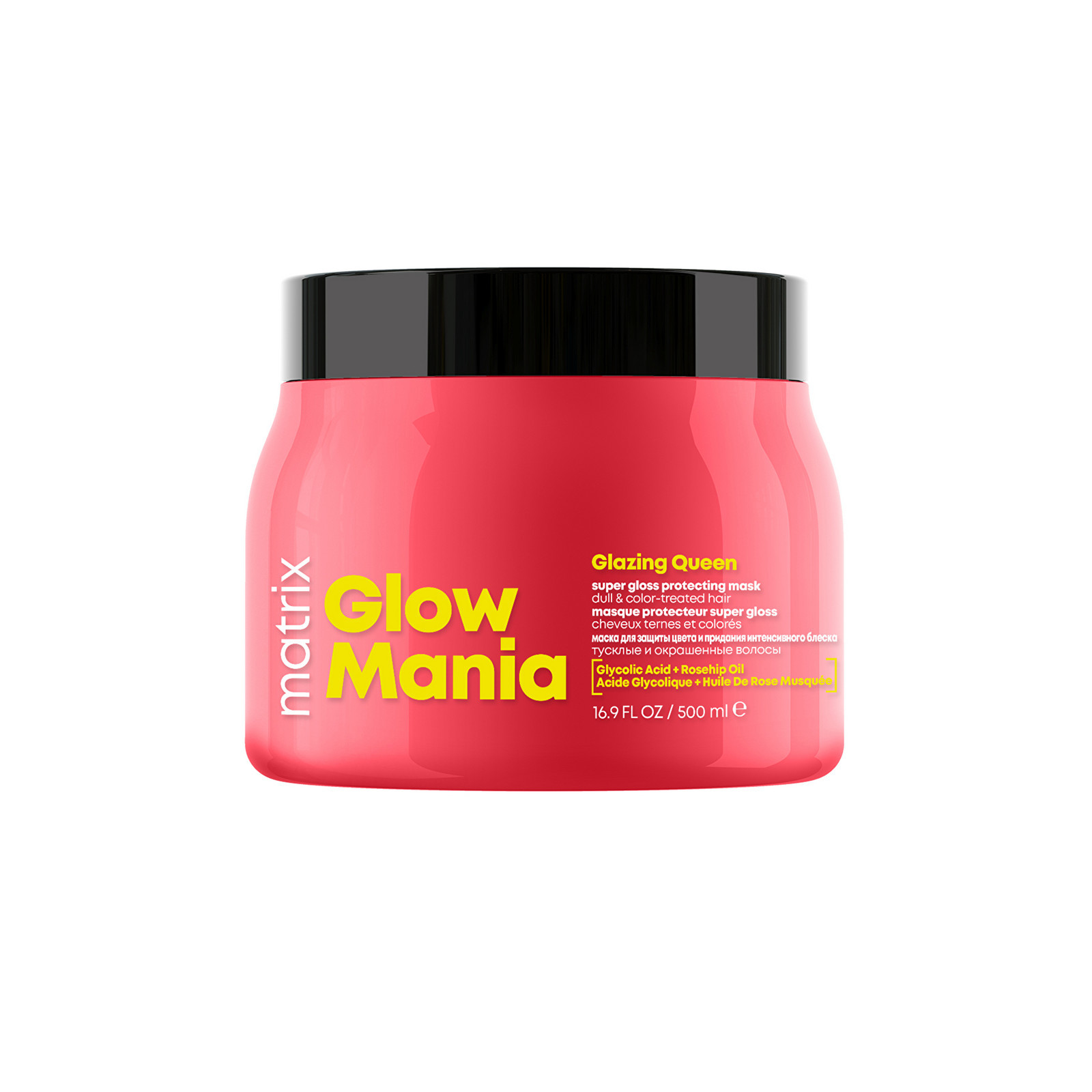 Matrix Maska pro barvené vlasy Glow Mania Glazing Queen (Super Gloss Protecting Mask) 500 ml