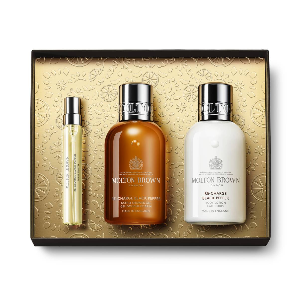 Molton Brown Dárková sada Re-charger Black Pepper Travel Gift Set