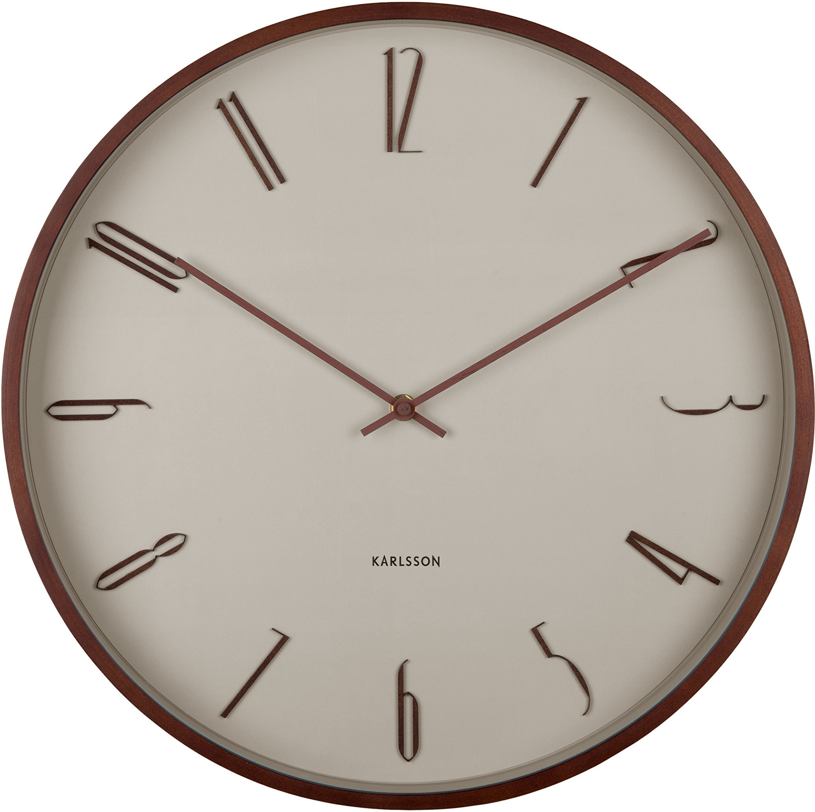 Karlsson Designové nástěnné hodiny KA6014WG