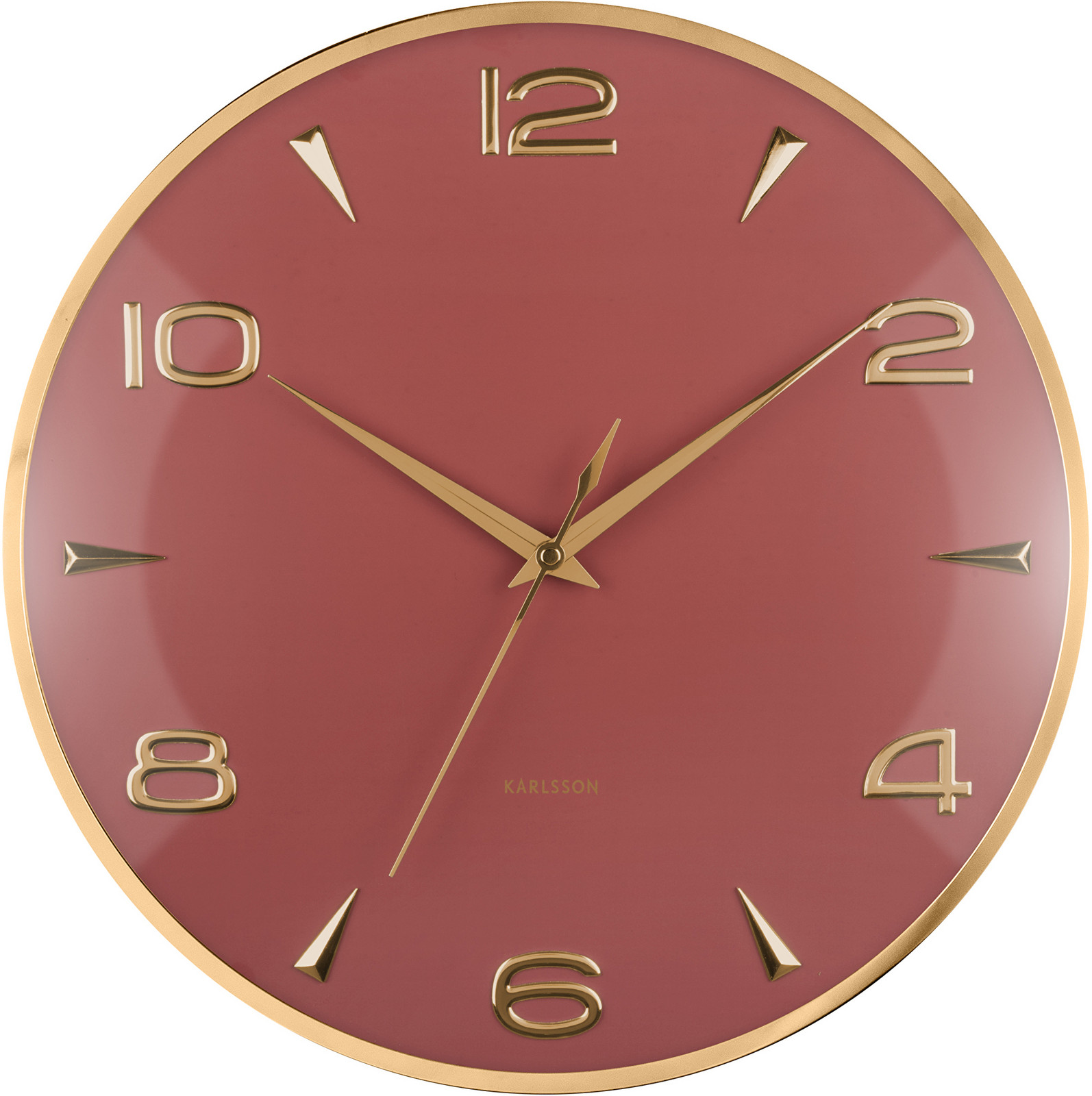 Karlsson Designové nástěnné hodiny KA6017RD