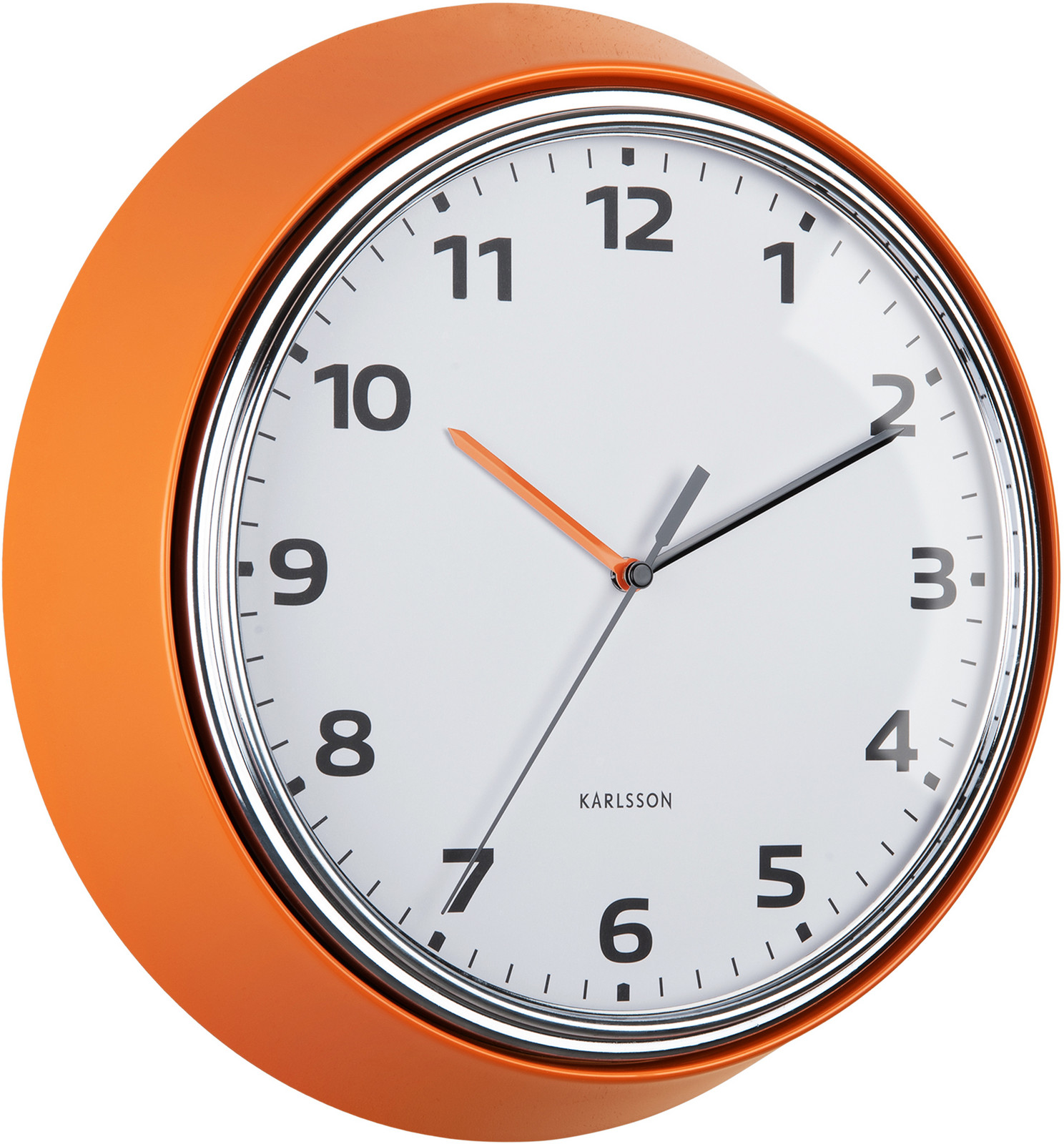 Karlsson Designové nástěnné hodiny KA6006OR