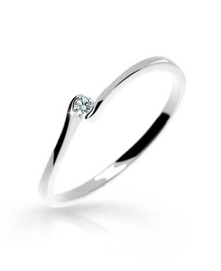 Cutie Jewellery Zásnubní prsten z bílého zlata Z6727-2947-10-X-2 51 mm