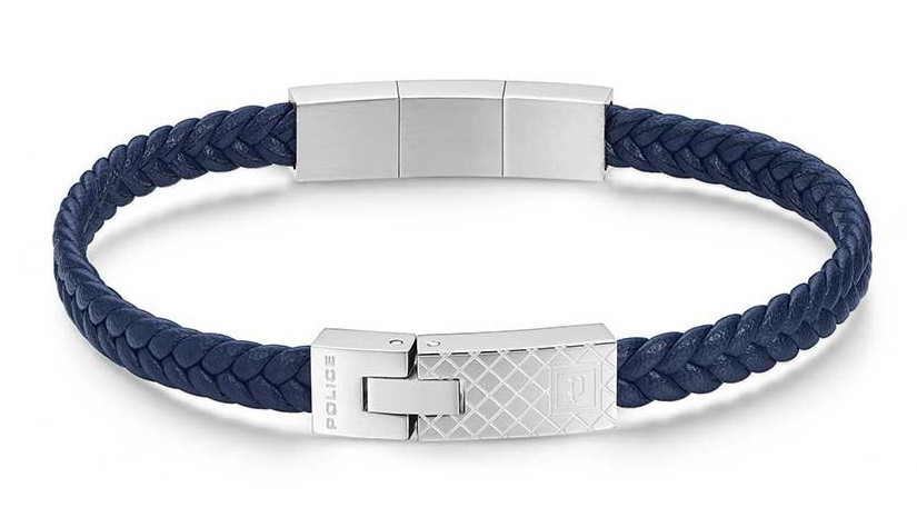 Police Kožený náramek pro muže Intersect PEAGB0039501