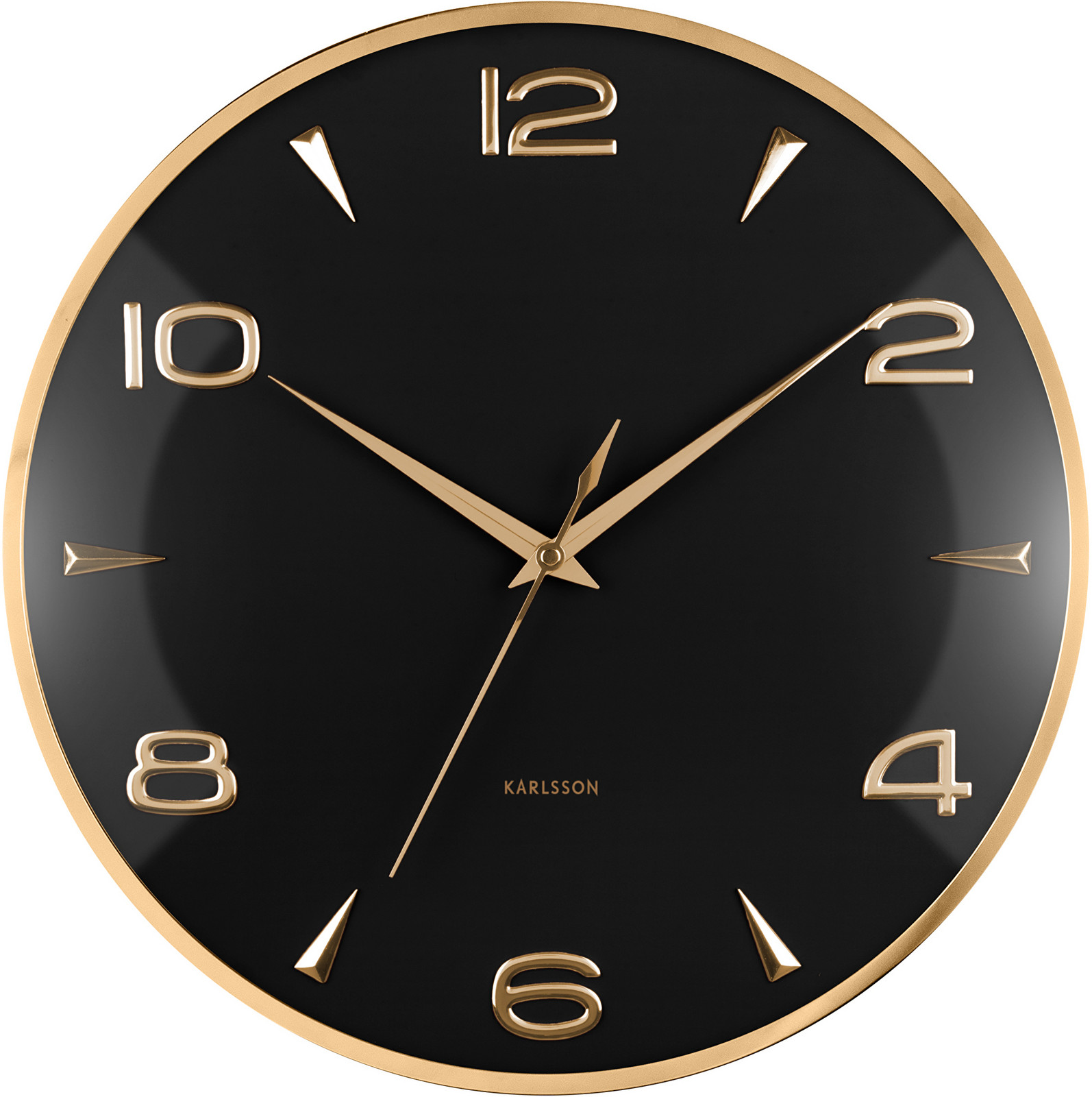 Karlsson Designové nástěnné hodiny KA6017BK