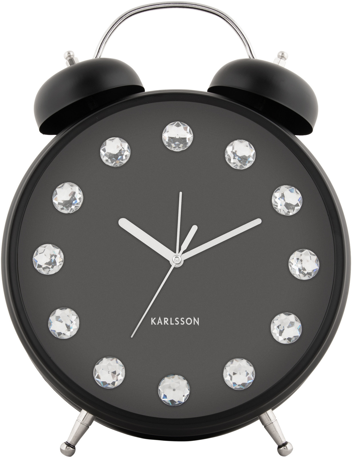 Karlsson Designový budík KA6019BK