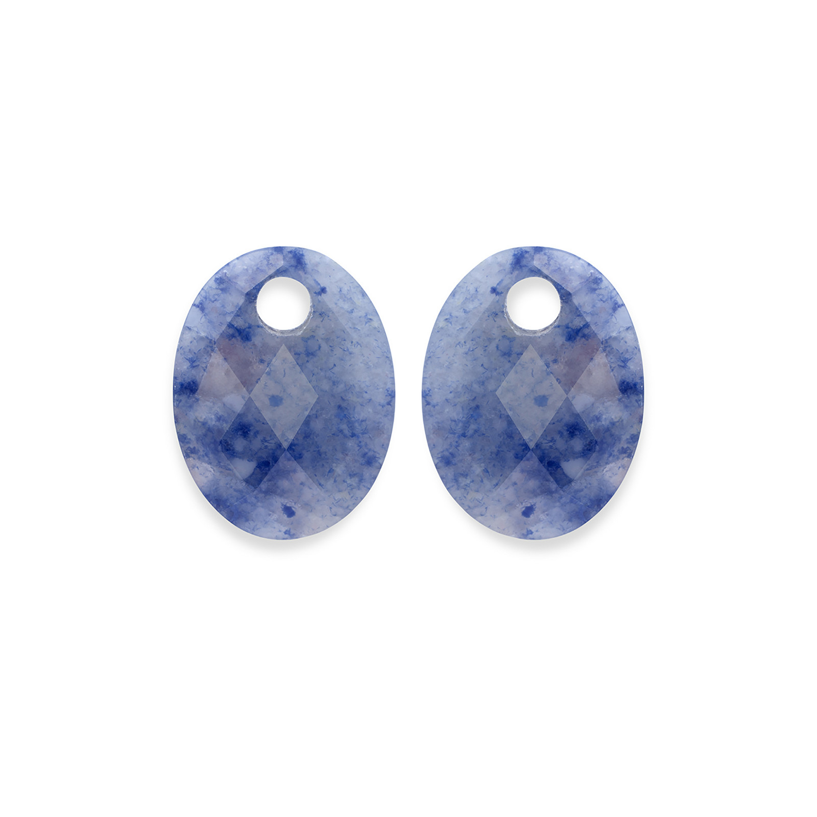 Sparkling Jewels Oválné přívěsky na náušnice z aventurinu EAGEM37-MO