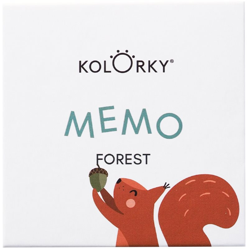 Kolorky Memo Game Forest pexeso 20 ks