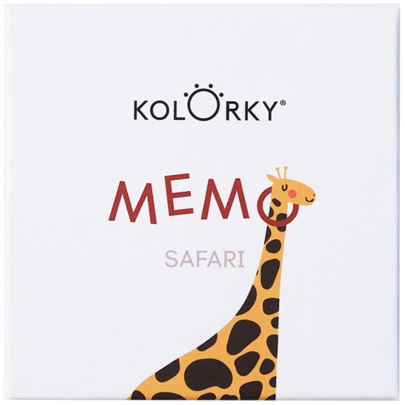 Kolorky Memo Game Safari pexeso 20 ks