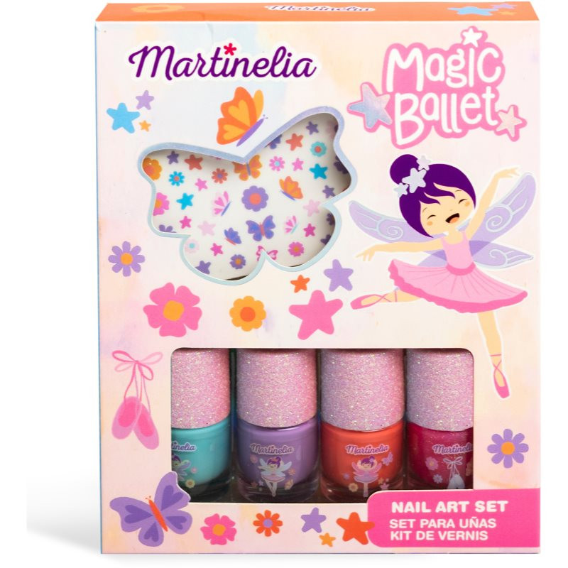 Martinelia Magic Ballet Nail Art set pro děti 3+