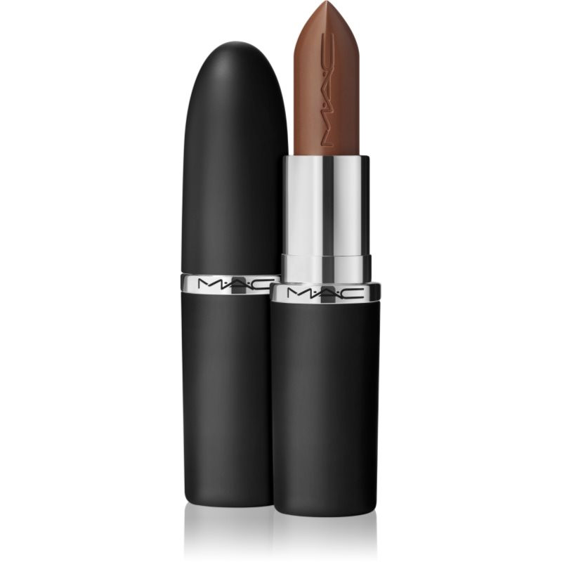 MAC Cosmetics Nudes Lustreglass Lipstick lesklá rtěnka odstín Uncensored 3 g
