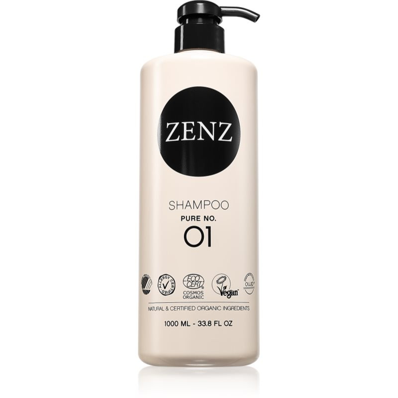 ZENZ Organic Pure No. 01 hydratační šampon bez parfemace 1000 ml