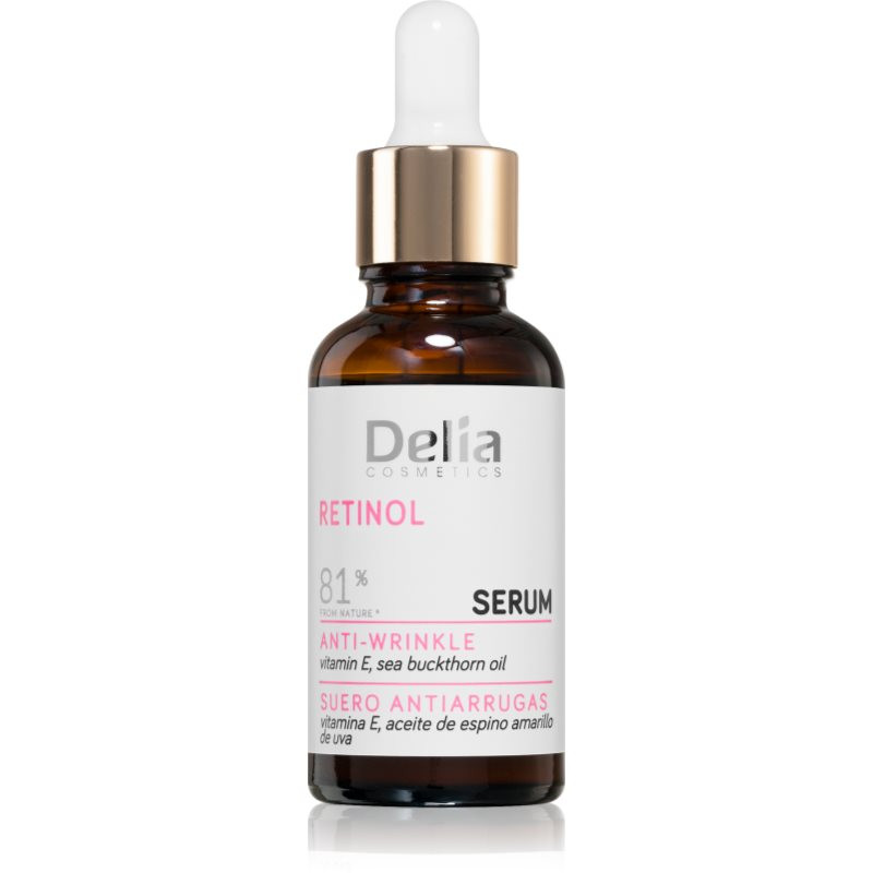 Delia Cosmetics Retinol Anti-Wrinkle Serum protivráskové sérum s retinolem 30 ml