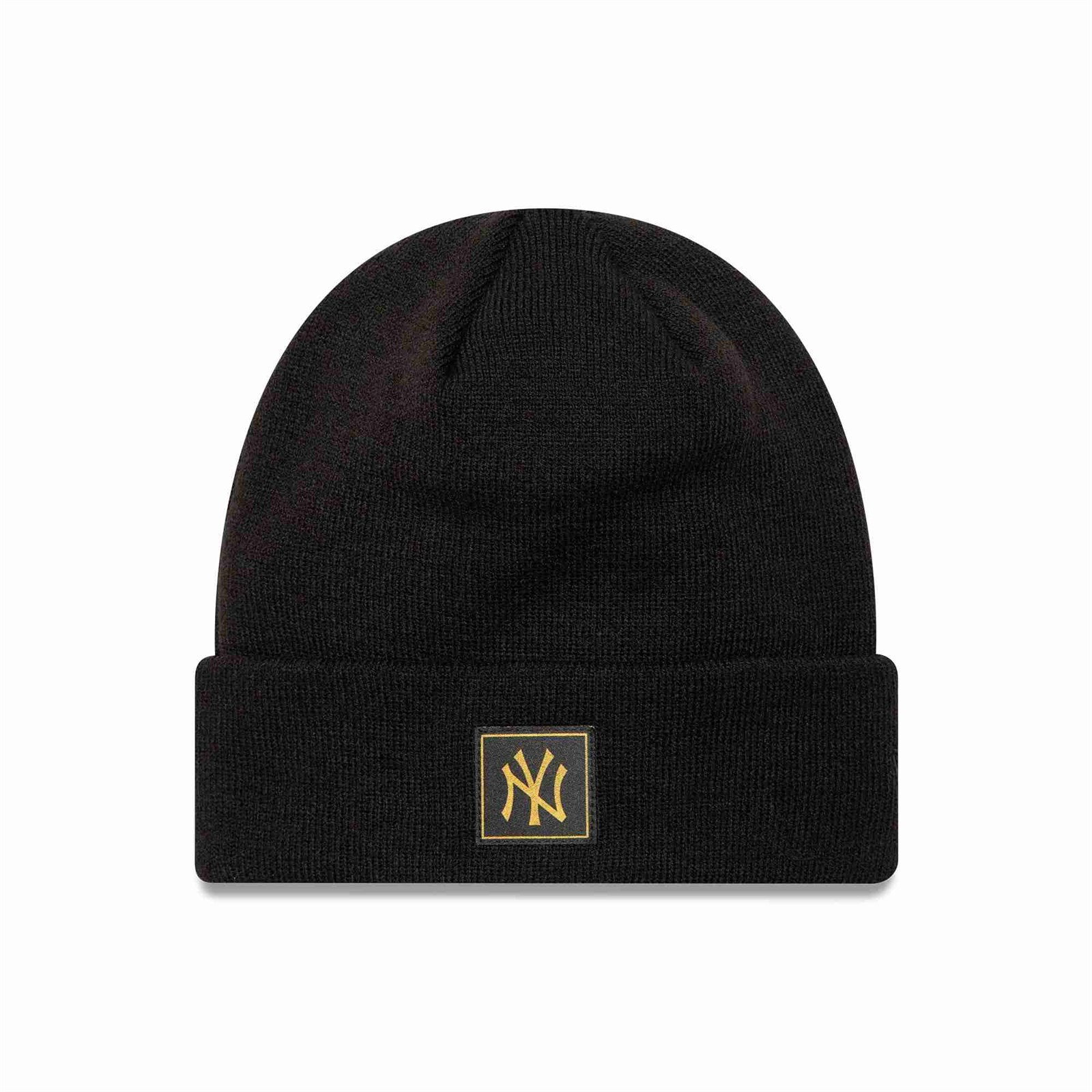 kulich NEW ERA - MLB Metallic badge cuff knit NEYYAN (BLKMTG)